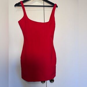 Zara Vibrant Red Mini Dress